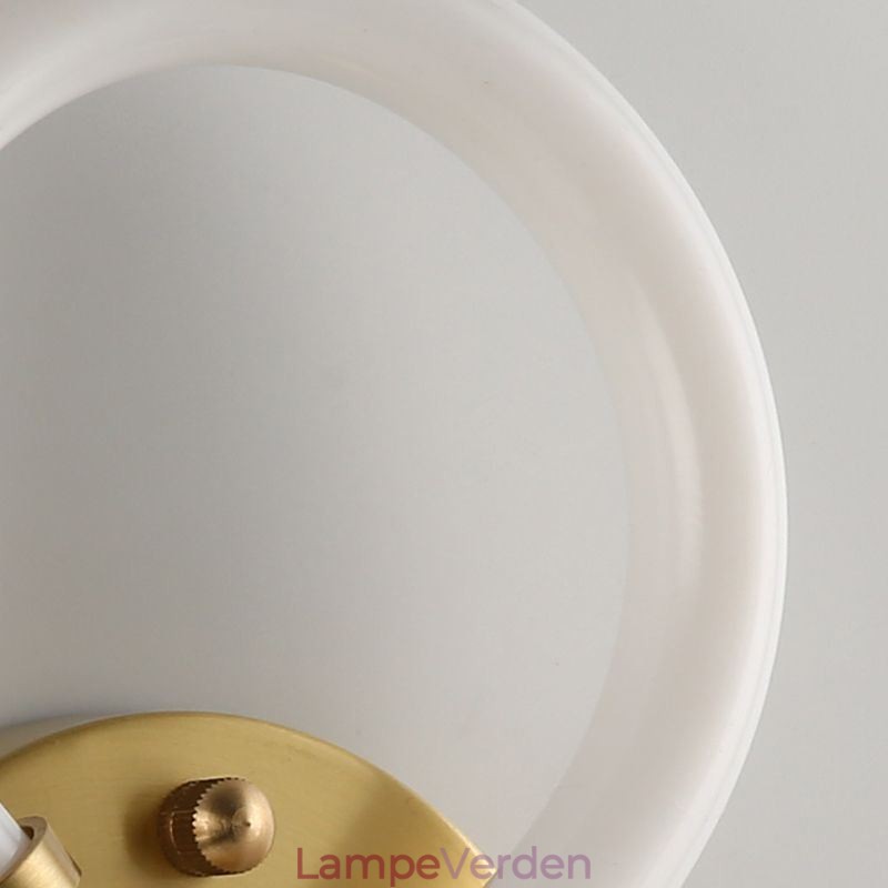 Moderne Væglamper Runde Ringvægslamper Tricolor dæmpning