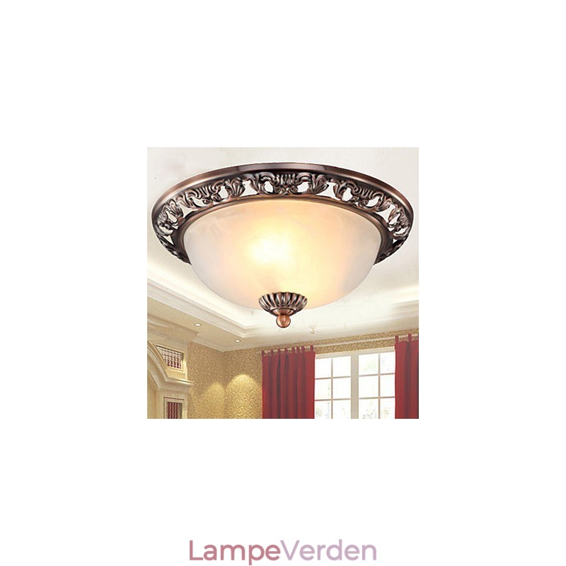 Europa Type Resin Glas Kuppel Lys Sød Til Absorber Kuppel Lys Lampe