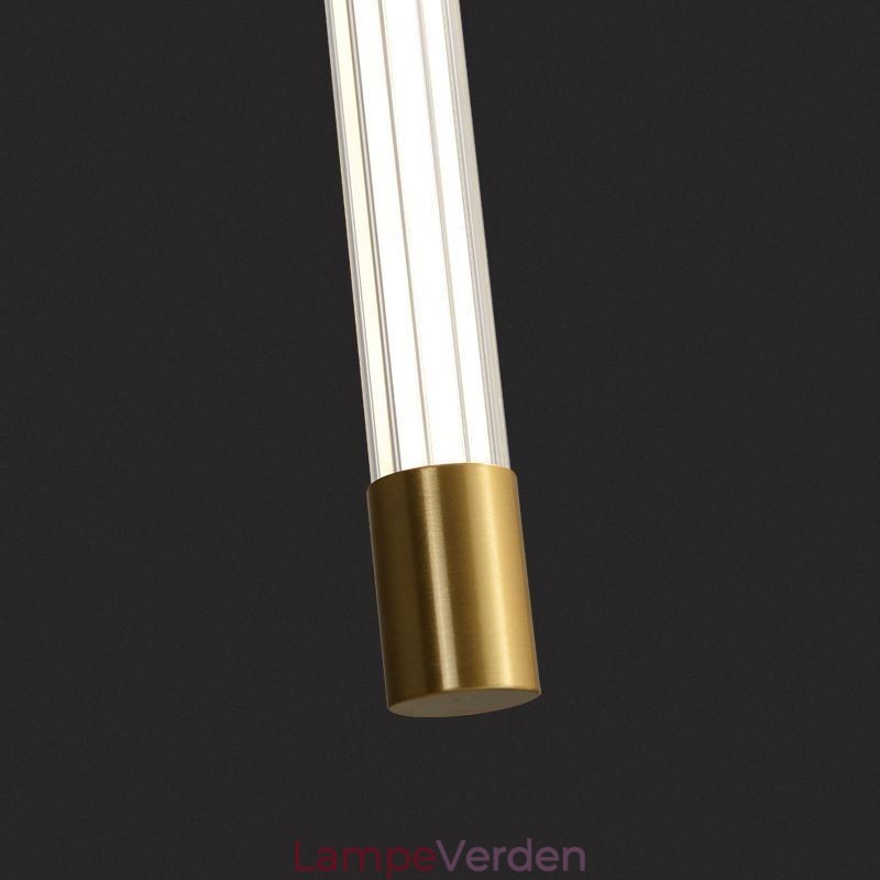 Messing Sconce Modern Acryl Strip Væglampe