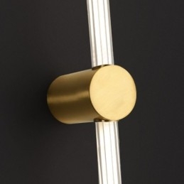 Messing Sconce Modern Acryl Strip Væglampe