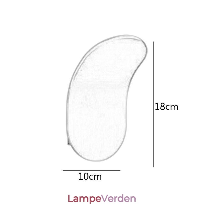 Minimalistisk væglampe i aluminium