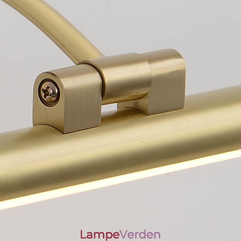 Nordic Mirror Front Light Messing Akryl Væglampe