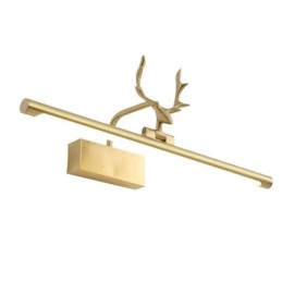 Nordic Messing Væglampe Spejl Front Lys