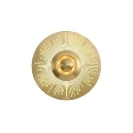 Nordic Messing Væglampe Udhulet Rund Form Sconce Light