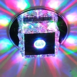 Krystal Mini Style Glas Flush Mount Børn