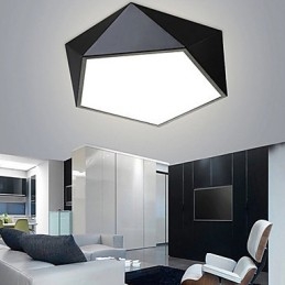 Monteret moderne natlampe hvid+varm hvid farve loftslamper