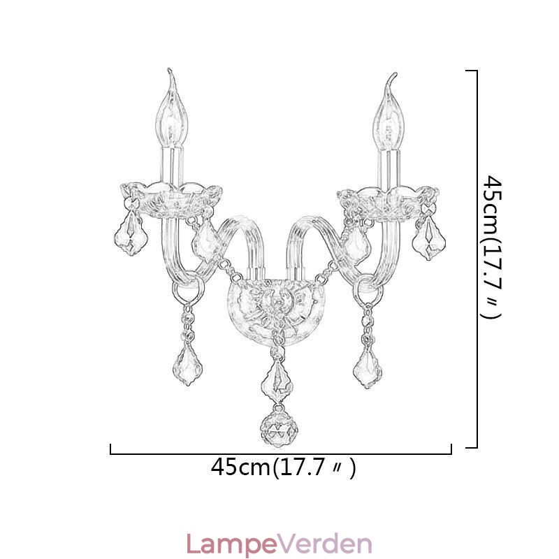 European Crystal Sconce Elegant To Light Wall Light Stairs