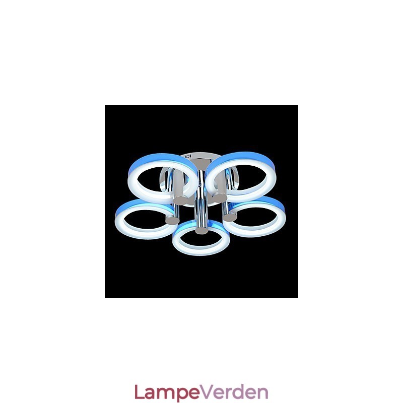 Moderne moderne mini stil galvaniseret flush Mount