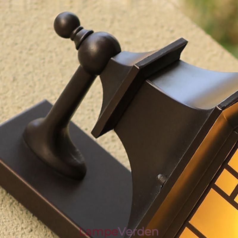 Kinesisk udendørs væglampe Vandtæt vinduesgitter væglampe