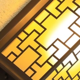 Kinesisk udendørs væglampe Vandtæt vinduesgitter væglampe