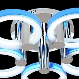 Moderne moderne mini stil galvaniseret flush Mount