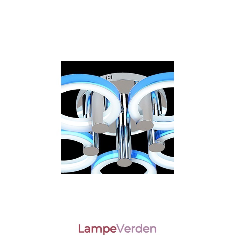 Moderne moderne mini stil galvaniseret flush Mount