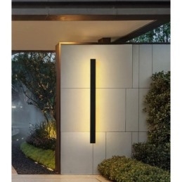 Udendørs Lang Moderne Moderne Væglampe Sconce Væglampe IP 44 til Porch Patio Garden