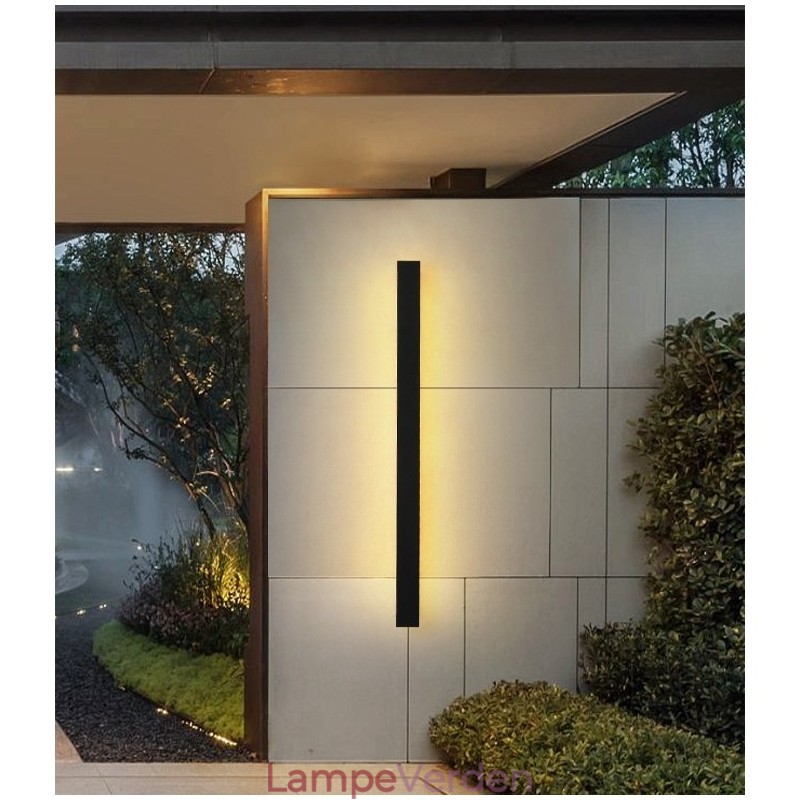 Udendørs Lang Moderne Moderne Væglampe Sconce Væglampe IP 44 til Porch Patio Garden