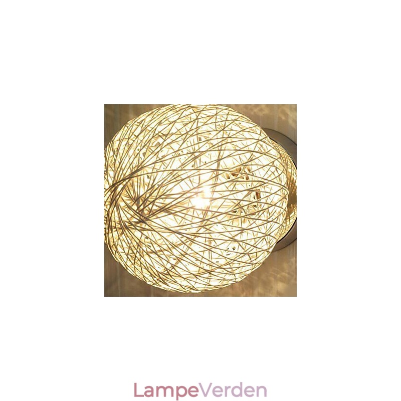 Moderne moderne Lanterne Globe Chrome Metal Flush Mount
