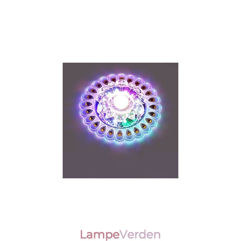 Krystal Loftslampe Spotlight SMD 3W Creative Lampe Rør Lys Farverig Farve Kuppel Lys