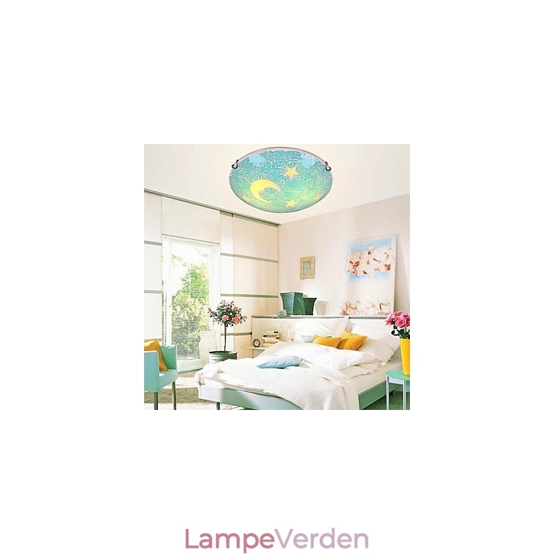 Traditionel klassisk metal flush Mount