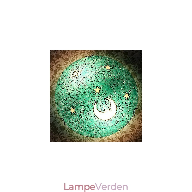 Traditionel klassisk metal flush Mount