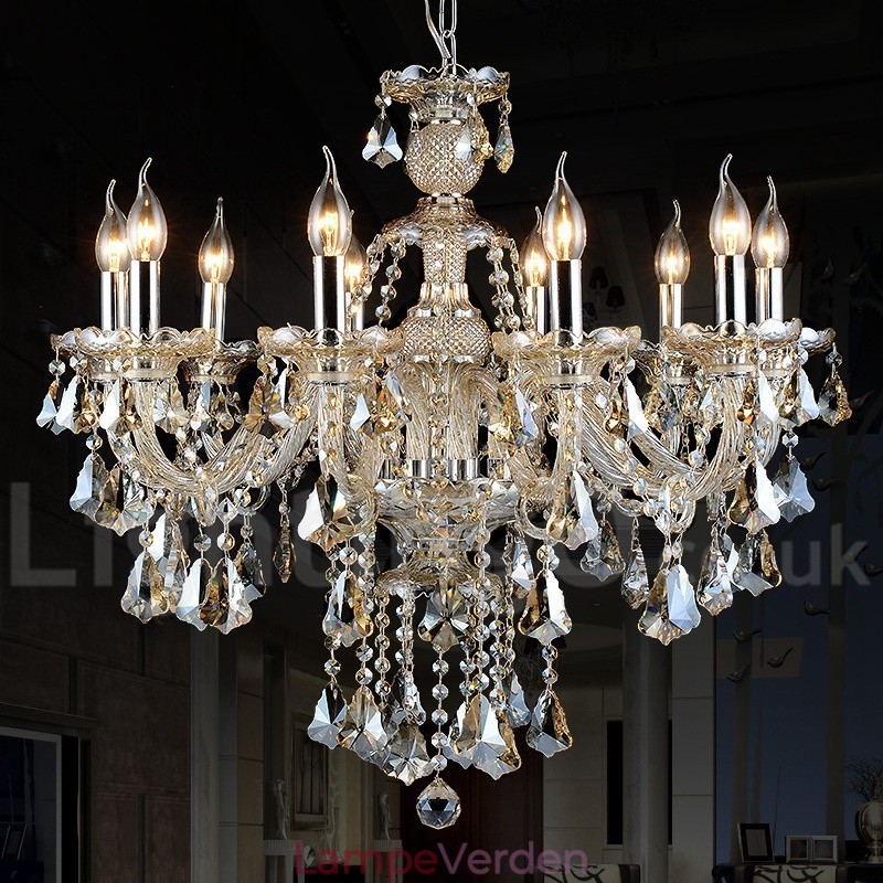 Cognac Krystal Farve Pendel Lys Krystal Moderne Moderne Traditionel Klassisk Retro Lantern Country