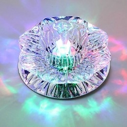 Krystal Loftslampe Spotlight SMD 3W Creative Lampe Rør Lys Farverig Farve Kuppel Lys