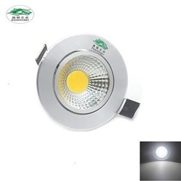 4 STK Zweihnder 3W 300Lm COB Loftslampe Downlight Varmt hvidt lys