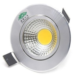 4 STK Zweihnder 3W 300Lm COB Loftslampe Downlight Varmt hvidt lys