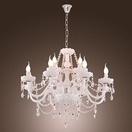 Moderne moderne galvaniseret lysekrone