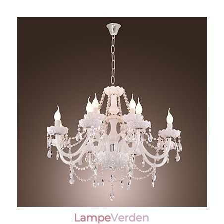 Moderne moderne galvaniseret lysekrone