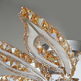 Moderne moderne metal flush Mount