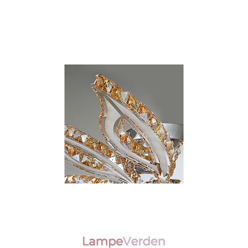 Moderne moderne metal flush Mount