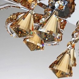 Moderne moderne metal flush Mount