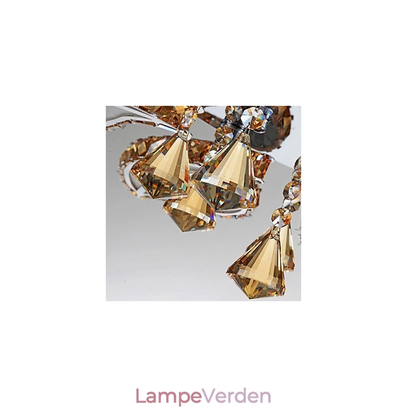 Moderne moderne metal flush Mount