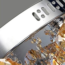 Moderne moderne metal flush Mount