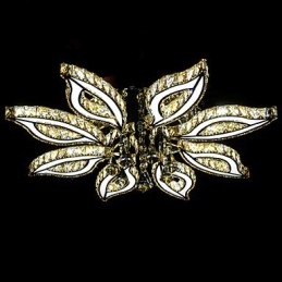 Moderne moderne metal flush Mount