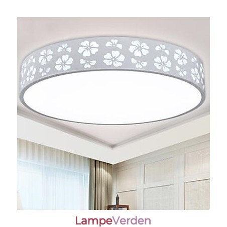 Smedejern hul ud blommeblossom side cirkulær kuppel lys Smedejern hul ud blommeblossom side cirkulær kuppel lys