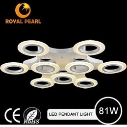 Varm hvid Hot Selling Circle Pendel Belysning For Shopping Mall