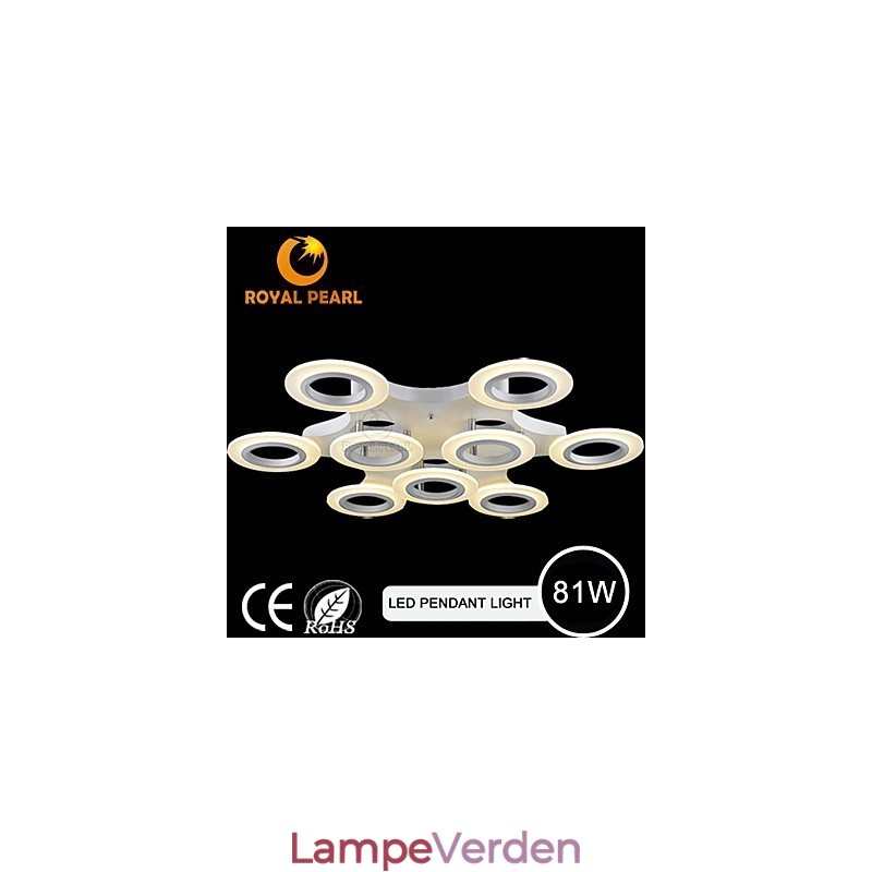 Varm hvid Hot Selling Circle Pendel Belysning For Shopping Mall