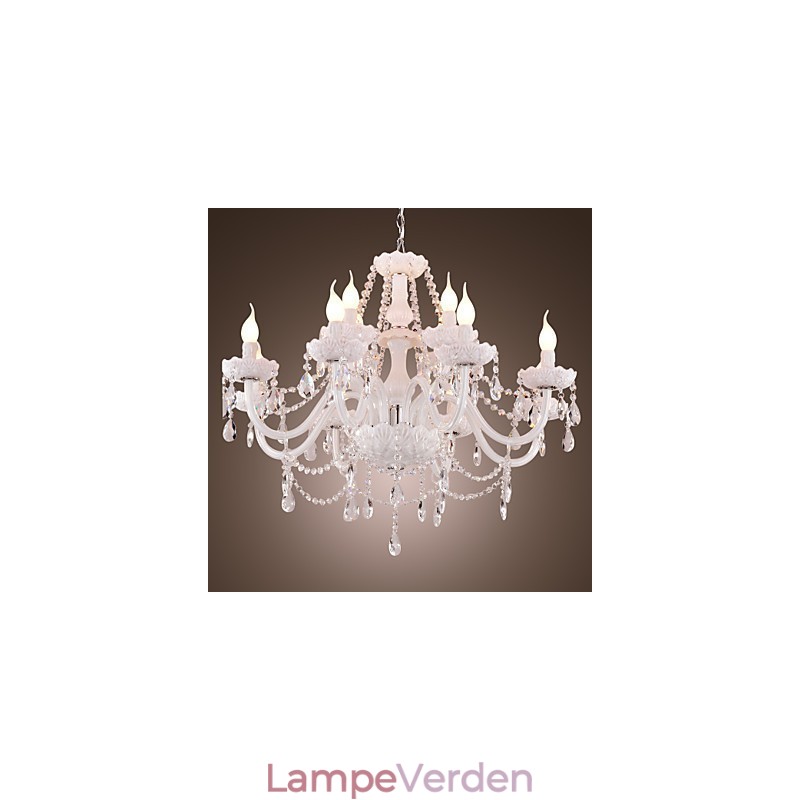 Moderne moderne galvaniseret lysekrone