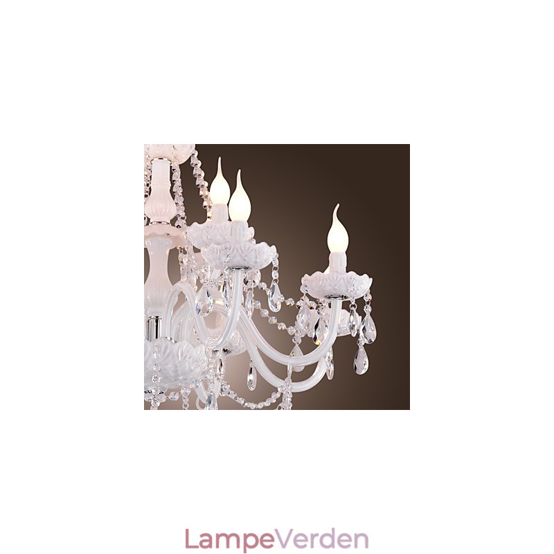 Moderne moderne galvaniseret lysekrone