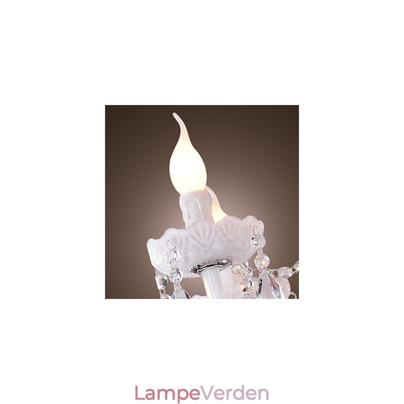 Moderne moderne galvaniseret lysekrone