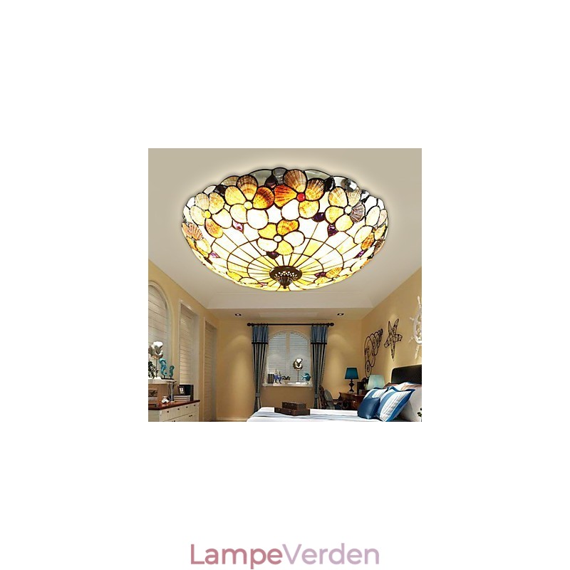 Middelhavets skaller absorberer Dome Light Rural Skorsten