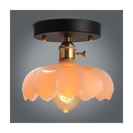 Flush Mount Retro Lighting Lights Glasloftslampe Flush Mount Retro Lighting Lights Glasloftslampe