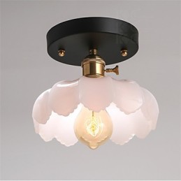 Flush Mount Retro Lighting Lights Glasloftslampe