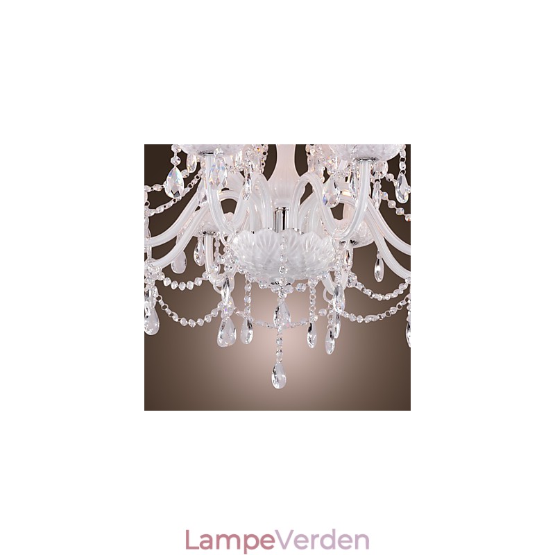 Moderne moderne galvaniseret lysekrone