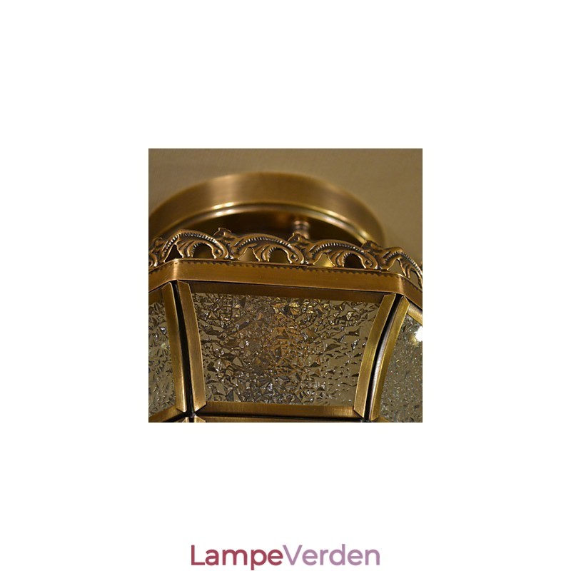 Traditionelle klassiske mini-stil messing metal Flush Mount spotlights