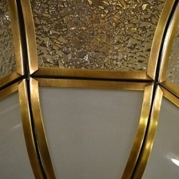 Traditionelle klassiske mini-stil messing metal Flush Mount spotlights