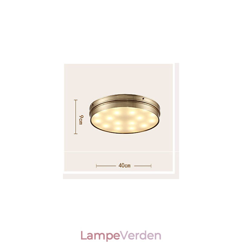 Flush Mount traditionel klassisk metal