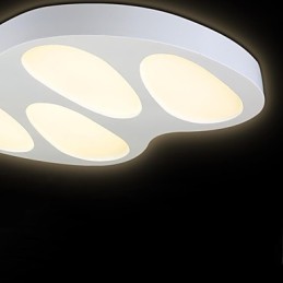 Flush Mount No Polar Light med fjernbetjening Modern Contemporary