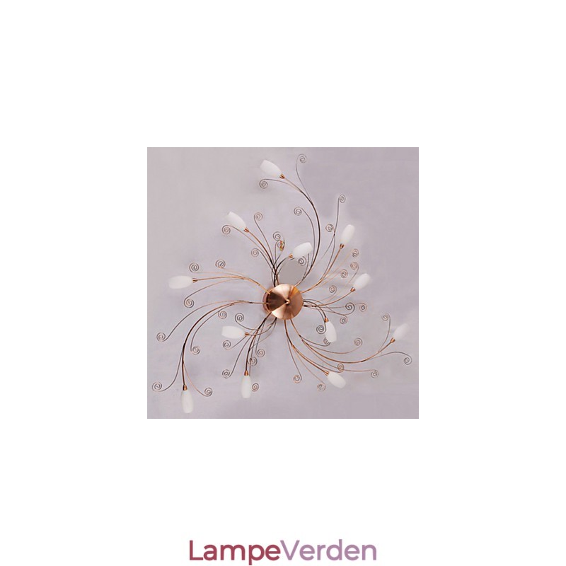Kunstnerisk Aluminium Flush Mount Lights med 12 lys