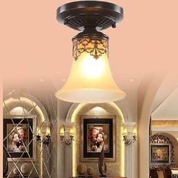 Europe Type Style Landdistrikter Klassisk Absorber Kuppel Lys Lampe